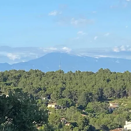 Сasa de vacaciones Maison D'architecte Avec Vue Panoramique Sur Le Palais Des Papes, A 10 Mn En Bus D'avignon Centre